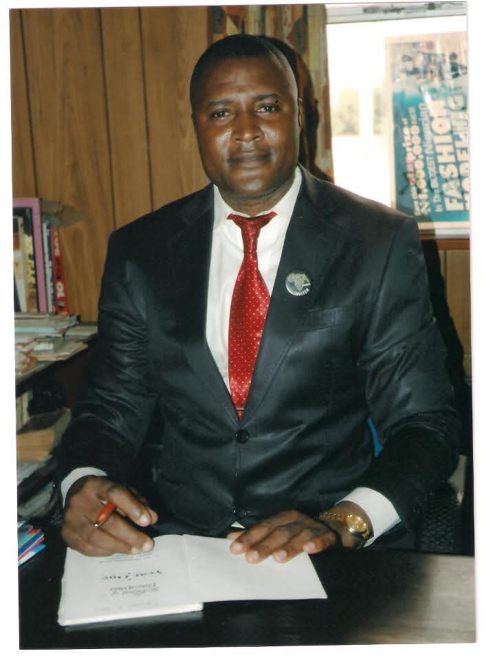 Office portrait from the Ikoyi period.