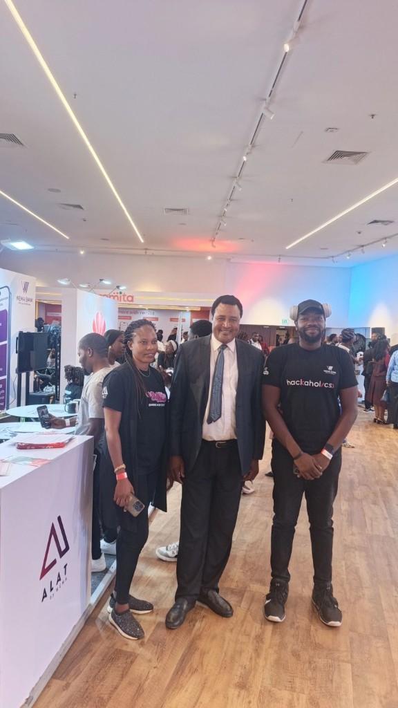 At the ALAT stand, Nigeria Fintech Week 2026
